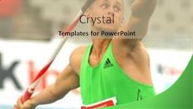  Presentation with athletics - Audience pleasing theme consisting of barcelona-july-22-jakub-vadlejch backdrop and a mint green colored foreground