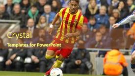  Presentation with neymar - Theme consisting of barcelona-march-29-neymar-da background and a tawny brown colored foreground