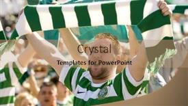  Presentation with champions league - Presentation theme with barcelona-march-4-glasgow-celtic background and a coral colored foreground