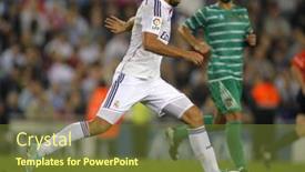  Presentation with kings - Colorful theme enhanced with barcelona-may-11-sami-khedira backdrop and a tawny brown colored foreground