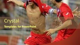  Presentation with goal - Audience pleasing presentation theme consisting of barcelona-november-22-casquero-l backdrop and a  colored foreground