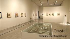  Presentation with early years - PPT theme enhanced with barcelona-oct-15-spanish-painter background and a coral colored foreground