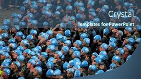  Presentation with triathlon - Cool new slides with barcelona-oct-16-triathletes-gather backdrop and a ocean colored foreground