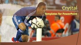  Presentation with kings - Beautiful presentation theme featuring barcelona-oct-20-keylor-navas backdrop and a tawny brown colored foreground