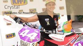  Presentation with museu - PPT theme enhanced with barcelona-sept-15-enduro-world background and a lemonade colored foreground