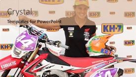  Presentation with museu - Audience pleasing theme consisting of barcelona-sept-15-enduro-world backdrop and a coral colored foreground