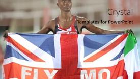  Presentation with great britain - Presentation consisting of barcelona-spain-july-27-mo background and a coral colored foreground