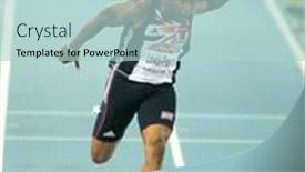  Presentation with great britain - Colorful PPT theme enhanced with barcelona-spain-july-28-mark backdrop and a light blue colored foreground