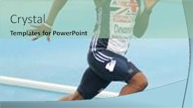  Presentation with great britain - Presentation theme featuring barcelona-spain-july-29-marlon background and a mint green colored foreground