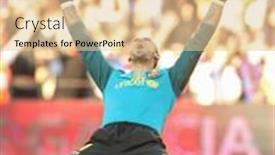  Presentation with camp - PPT layouts featuring barcelona-spain-may-16-victor background and a lemonade colored foreground