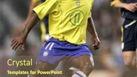  Presentation with brazil - PPT layouts featuring barcelona-spain-may-25-brazilian background and a violet colored foreground