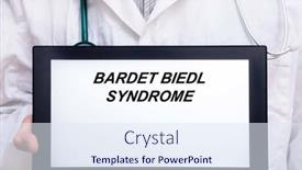  Presentation with disease - Slide deck enhanced with bardet-biedl-syndrome-doctor background and a sky blue colored foreground