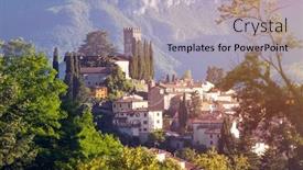  Presentation with hermes brand - PPT theme enhanced with barga-one background and a light gray colored foreground