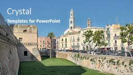  Presentation with castle wall - 