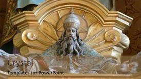  Presentation with lourdes - Slide deck with barilovicki-leskovac-croatia-july-02 background and a coral colored foreground