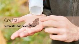  Presentation with pest control - Cool new slides with bark-beetle-on-a-ranger backdrop and a lemonade colored foreground