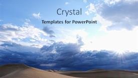  Presentation with mongol - Cool new theme with barkhans-in-mongolia-sandy-dune backdrop and a light blue colored foreground