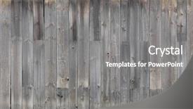  Presentation with barn - Audience pleasing presentation consisting of barn - gray weathered wooden wall texture backdrop and a gray colored foreground