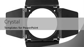  Presentation with flash - Presentation having  background and a  colored foreground