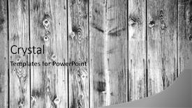  Presentation with barnwood - Audience pleasing PPT theme consisting of barnwood - wood texture background viewed backdrop and a light gray colored foreground