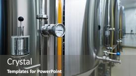  Presentation with tank - Slide set having barometer-showing-pressure-in-tank background and a dark gray colored foreground