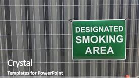  Presentation with construction - Colorful slide set enhanced with barricade - construction signs roadwork signs backdrop and a gray colored foreground