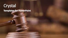  Presentation with legal - Slide deck featuring barrister justice concept legal system background and a tawny brown colored foreground