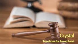  Presentation with legal - PPT layouts with barrister justice concept legal system background and a tawny brown colored foreground