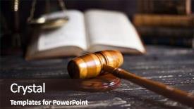  Presentation with legal - Presentation theme enhanced with barrister justice concept legal system background and a tawny brown colored foreground