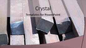  Presentation with steel bars - Amazing PPT theme having bars made of carbon steel backdrop and a light gray colored foreground