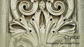  Presentation with london - Audience pleasing slide deck consisting of bas-relief panel backdrop and a mint green colored foreground