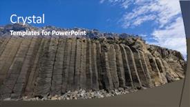  Presentation with taiwan - Presentation theme enhanced with basalt-in-chixi-of-penghu background and a teal colored foreground