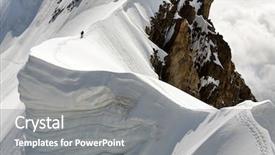  Presentation with france - Presentation having rochefort ridge haute savoie france background and a gray colored foreground