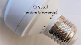  Presentation with base - PPT layouts with base of the bulb close background and a  colored foreground