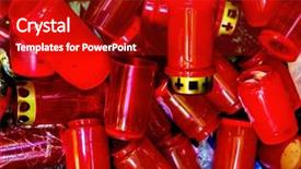  Presentation with light golden lights - Presentation design with base oil - burned out lights grave background and a crimson colored foreground