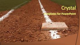  Presentation with base - Presentation theme having  background and a  colored foreground