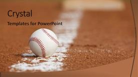  Presentation with mlb baseball - Cool new theme with quail eggs - quail eggs in backdrop and a dark gray colored foreground.