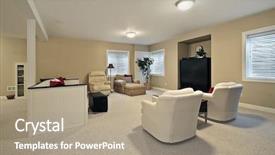  Presentation with luxury - PPT theme with  background and a  colored foreground