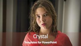  Presentation with sad teen - Colorful slide deck enhanced with bash - close-up portrait of a sad backdrop and a  colored foreground