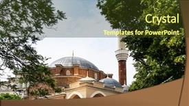  Presentation with history bulgaria - Beautiful slide set featuring bashi mosque in sofia bulgaria backdrop and a  colored foreground