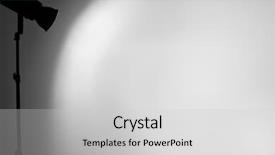  Presentation with basic - Cool new theme with basic electrical - light on the wall backdrop and a  colored foreground