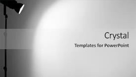  Presentation with basic - PPT theme enhanced with basic electrical - light on the wall background and a light gray colored foreground