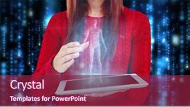  Presentation with basic - Presentation design having basic electrinic - mid section of a hipster background and a violet colored foreground