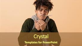  Presentation with african american church - Audience pleasing PPT theme consisting of basic sickness - portrait of frozen african american backdrop and a tawny brown colored foreground