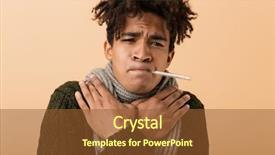  Presentation with ophthalmoscope african american models - Colorful slide deck enhanced with basic sickness - portrait of sad african american backdrop and a tawny brown colored foreground