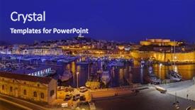  Presentation with notre dame - Beautiful theme featuring basilica of notre dame - marseille backdrop and a  colored foreground