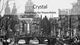  Presentation with black light - Cool new slide set with basilica of st nicholas black backdrop and a light gray colored foreground