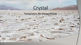  Presentation with death - Colorful presentation enhanced with basins - badwater basin in death valley backdrop and a lemonade colored foreground