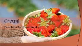  Presentation with strawberry - 