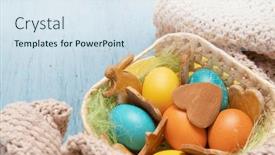  Presentation with easter basket - 